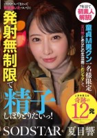 7年目で初素人解禁!童貞M男クン一名様限定 夏目響があなたの生活圏におジャマして一日中ついてまわって世話焼いたついでに発射無制限で精子しぼりとりたいっ!
